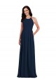 Open Back Dark Navy Trumpet Halter Neck Long Semi Formal Evening Dress / Bridesmaid Dress Hobart