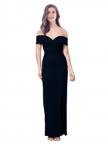 Black Mermaid Sweetheart Long Formal Dress / Bridesmaid Dress Hobart