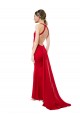 Open Back Red Mermaid High Neck Long Formal Evening Gown / Bridesmaid Dress Hobart