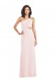 Pink Trumpet One Shoulder Long Formal Evening Gown / Prom Dress / Bridesmaid Dress Hobart
