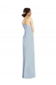 Light Sky Blue Trumpet Off the Shoulder Long Formal Evening Gown / Prom Dress / Bridesmaid Dress Hobart