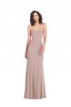 Dusty Pink Mermaid Strapless Long Formal Dress / Bridesmaid Dress Hobart