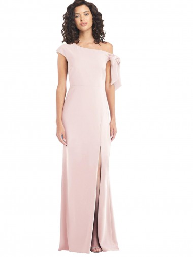 Pink Trumpet Off the Shoulder Long Formal Evening Gown / Prom Dress / Bridesmaid Dress Hobart