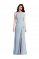 Light Sky Blue Trumpet Halter Neck Long Formal Dress / Bridesmaid Dress Hobart