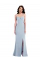 Light Sky Blue Trumpet Spaghetti Straps Long Formal Evening Gown / Prom Dress / Bridesmaid Dress Hobart