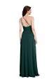 Open Back Midnight Green A-Line One Shoulder Long Formal Evening Gown / Prom Dress / Bridesmaid Dress Hobart