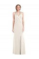 Low Back Ivory Trumpet Halter Neck Long Semi Formal Evening Dress / Prom Dress / Bridesmaid Dress Hobart