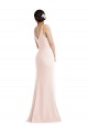V-Back Pink Trumpet V-Neck Long Formal Evening Gown / Prom Dress / Bridesmaid Dress Hobart