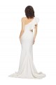 Ivory Sheath One Shoulder Sweep Train Semi Formal Evening Dress / Prom Dress / Bridesmaid Dress Hobart