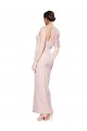 Low Back Pink Sheath Sweetheart Long Formal Evening Gown / Prom Dress / Bridesmaid Dress Hobart