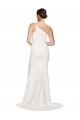 Ivory Sheath Strapless Sweep Train Semi Formal Evening Dress / Prom Dress / Bridesmaid Dress Hobart
