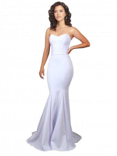 White Mermaid High Neck Long Beach Wedding Dresses Hobart