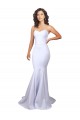 White Mermaid High Neck Long Beach Wedding Dresses Hobart
