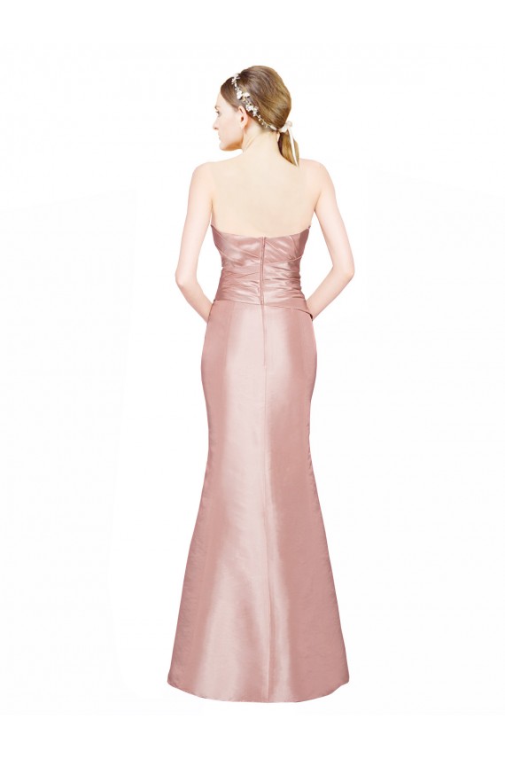 Low Back A-Line Strapless Long Formal Evening Gown / Prom Dress / Bridesmaid Dress Hobart