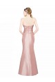 Low Back A-Line Strapless Long Formal Evening Gown / Prom Dress / Bridesmaid Dress Hobart