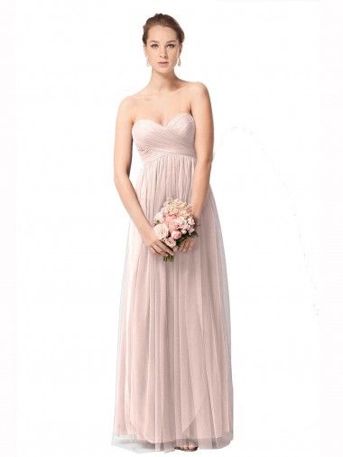 Vintage Rose A-Line Sweetheart Long Bridesmaid Dress Hobart
