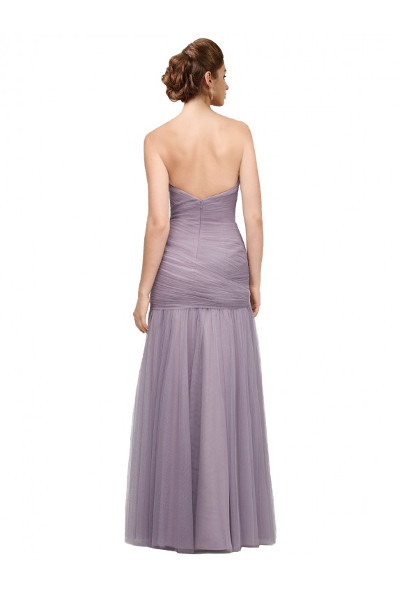 Heather Mermaid Sweetheart Long Bridesmaid Dress Hobart