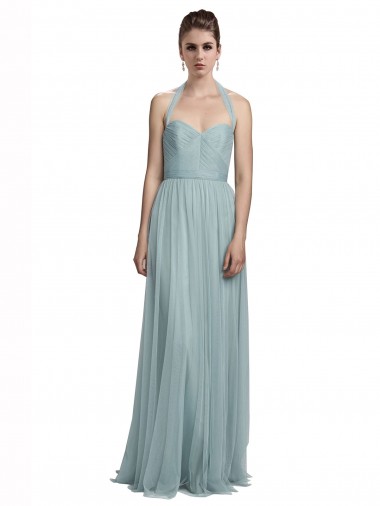 A-Line Halter Neck Long Bridal Party Dress / Evening Dress Hobart
