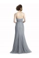 Slate Grey Mermaid One Shoulder Long Bridesmaid Dress Hobart