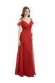 V-Back Red A-Line Sweetheart Long Formal Dress / Bridesmaid Dress Hobart