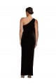 Black Sheath One Shoulder Long Formal Evening Gown / Prom Dress / Bridesmaid Dress Hobart